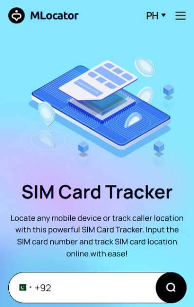 mlocator sim card tracker