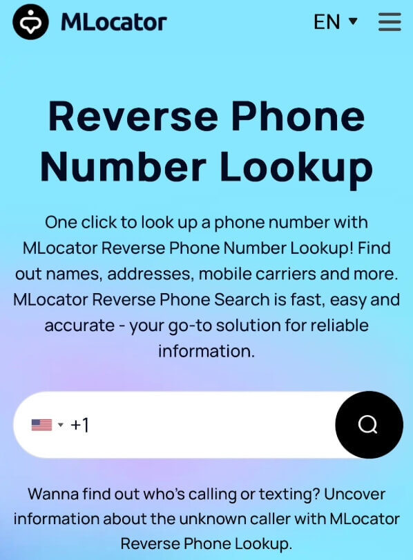 spam number lookup tool mlocator